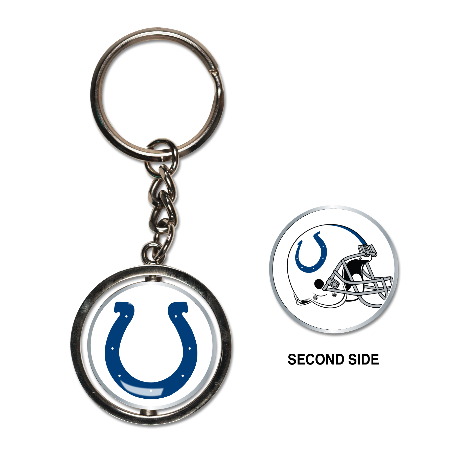 Levně Přívěšek na klíče Indianapolis Colts NFL Spinner Key Ring