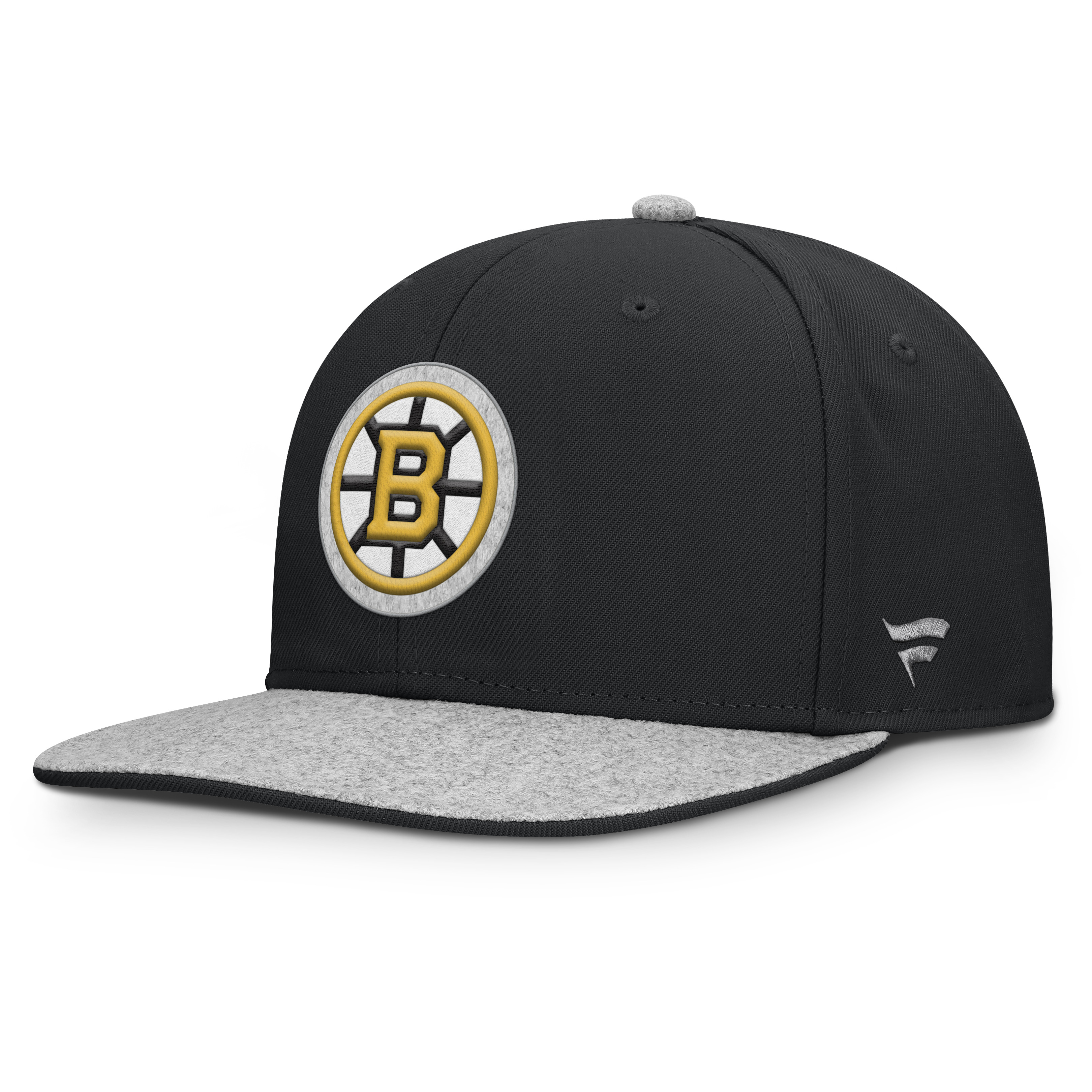 Levně Pánská kšiltovka Boston Bruins NHL Loden Structured Adjustable Flat Brim Cap