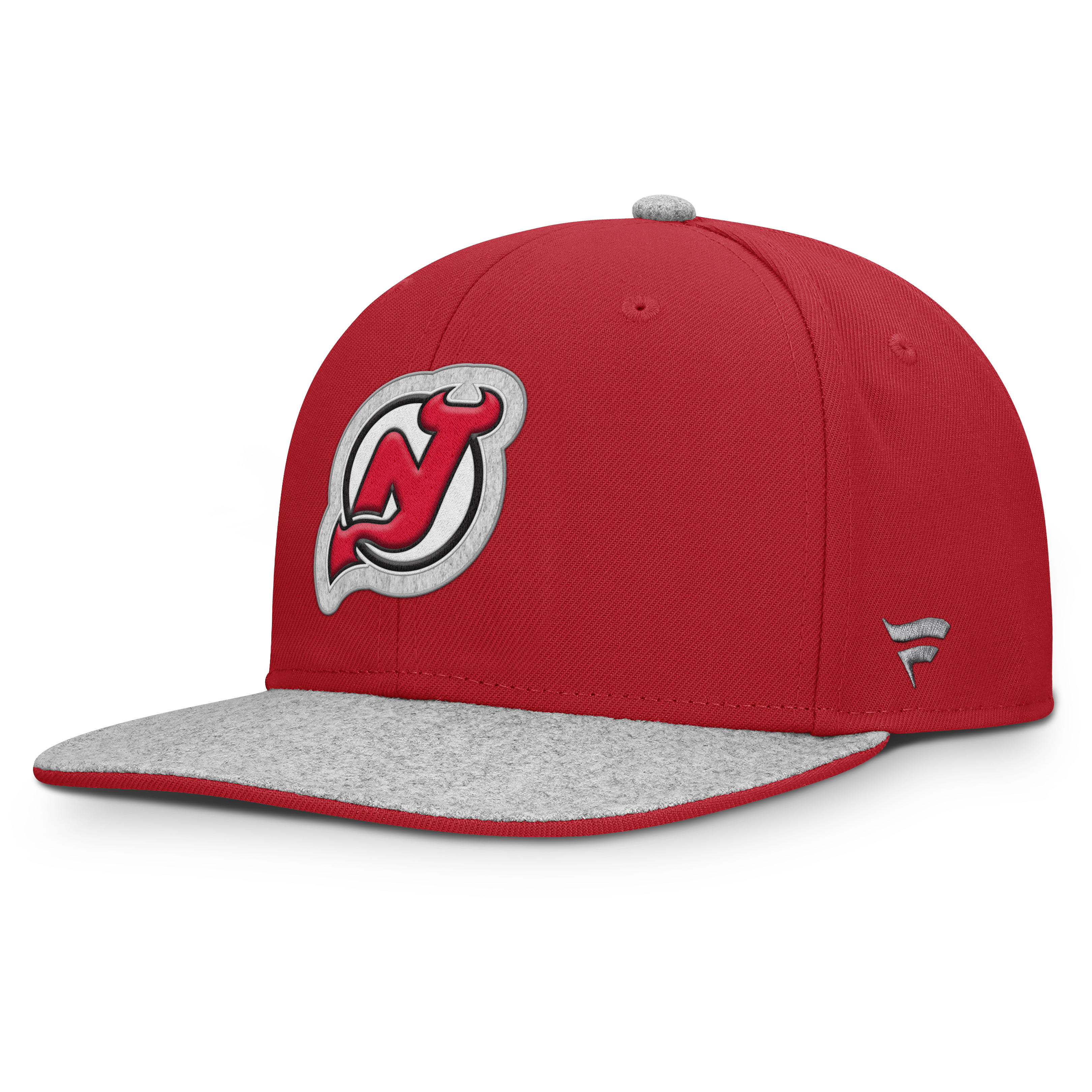 Pánská kšiltovka New Jersey Devils NHL Loden Structured Adjustable Flat Brim Cap
