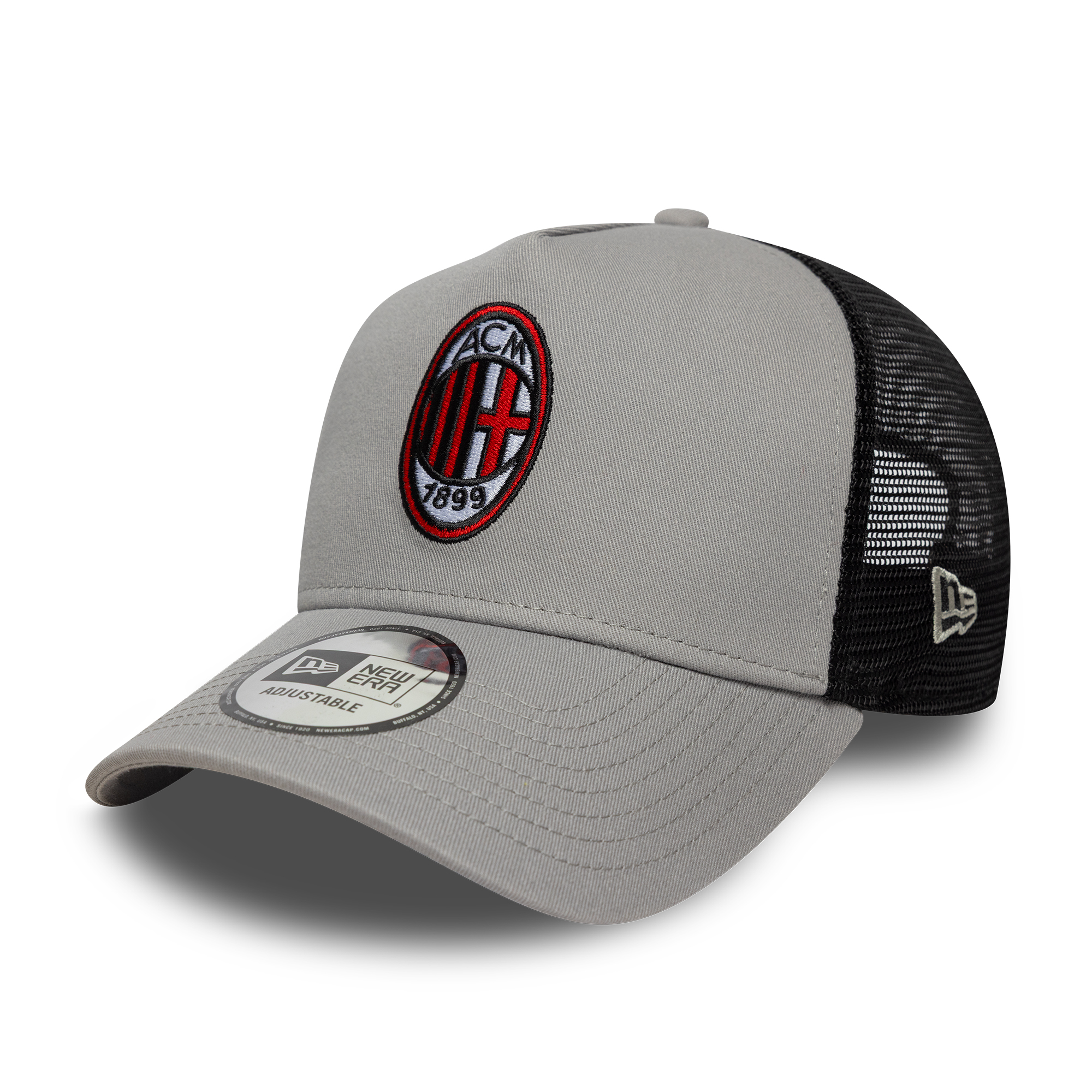 Levně Pánská kšiltovka AC Milan 940 AF trucker patch