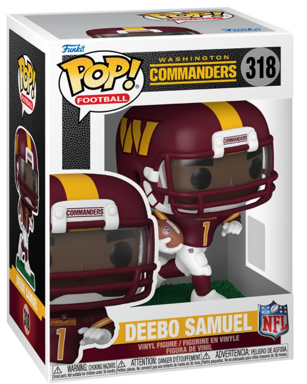 Figurka POP! Deebo Samuel #1 Washington Commanders NFL