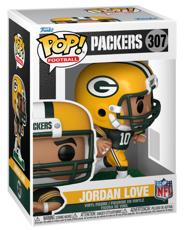 Figurka POP! Jordan Love #10 Green Bay Packers NFL