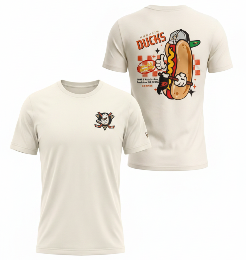Levně Pánské tričko Anaheim Ducks NHL US Edit