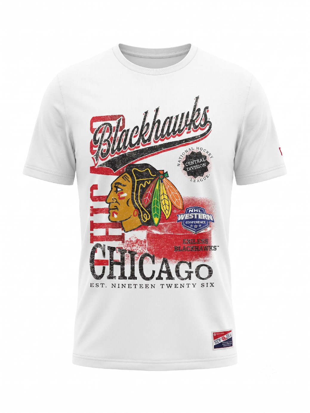 Levně Pánské tričko Chicago Blackhawks NHL US Fashion Edit
