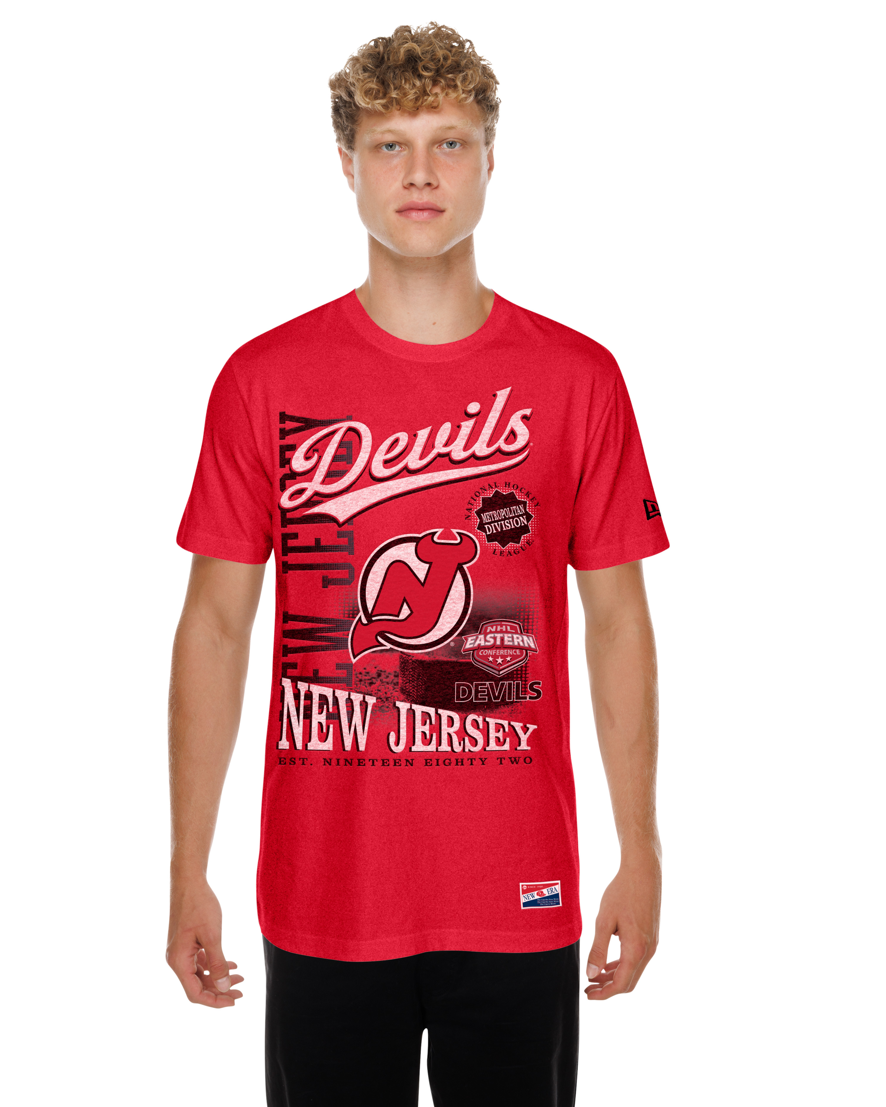 Levně Pánské tričko New Jersey Devils NHL US Edit 2