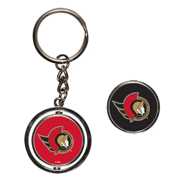 Levně Přívěšek Ottawa Senators NHL Spinner Key Ring