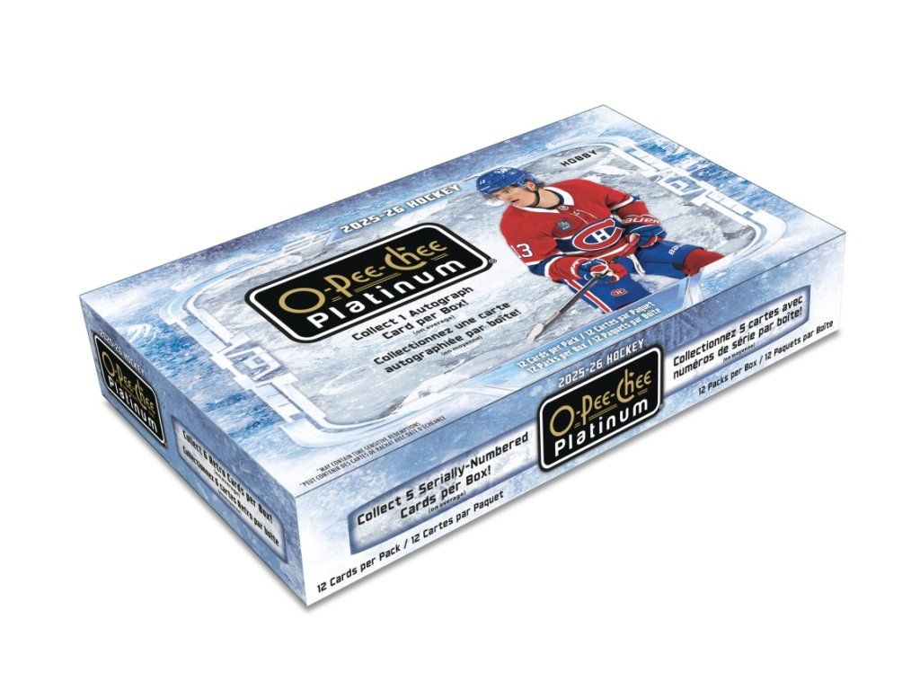 Hokejové karty NHL 2025-26 Upper Deck O-Pee-Chee Platinum Hobby Box