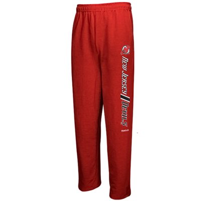 Reebok Dětské tepláky New Jersey Devils Stride Fleece Pants Velikost: Dětské S (6 - 8 let)