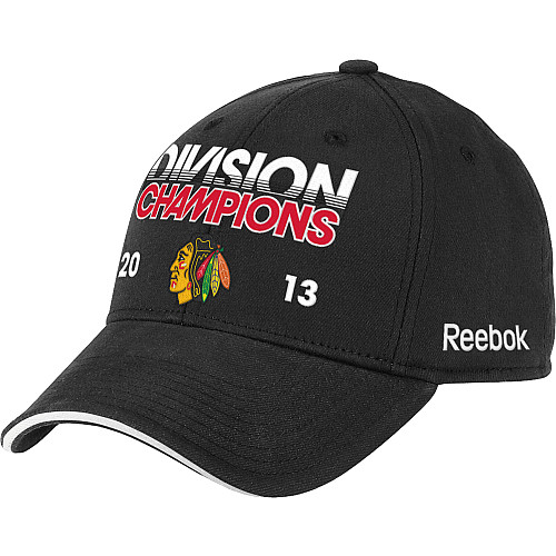Reebok Kšiltovka - Division Champions 2013 Chicago Blackhawks