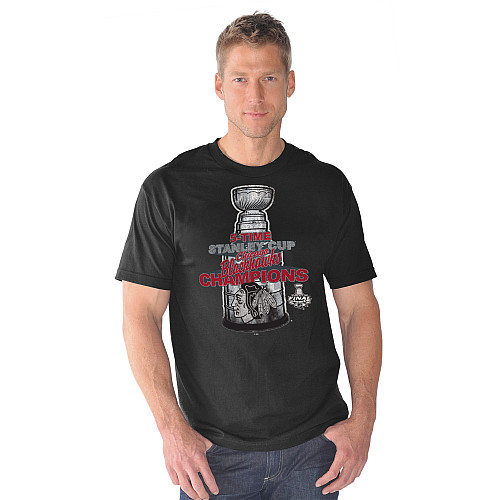 G-III NHL Tričko Chicago Blackhawks 2013 Stanley Cup Champions 5-time Velikost: S