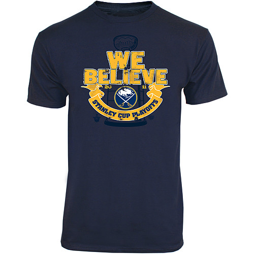 Old Time Hockey Tričko Buffalo Sabres We Believe 2011 NHL Playoffs Velikost: L