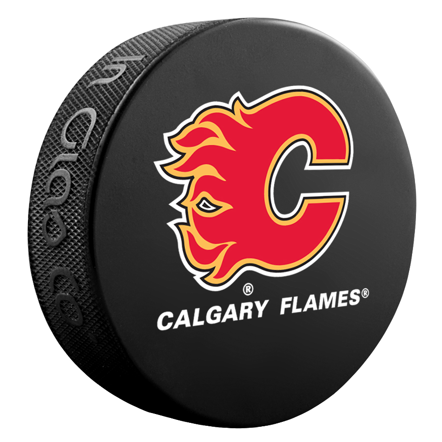 Levně Puk Calgary Flames NHL Basic