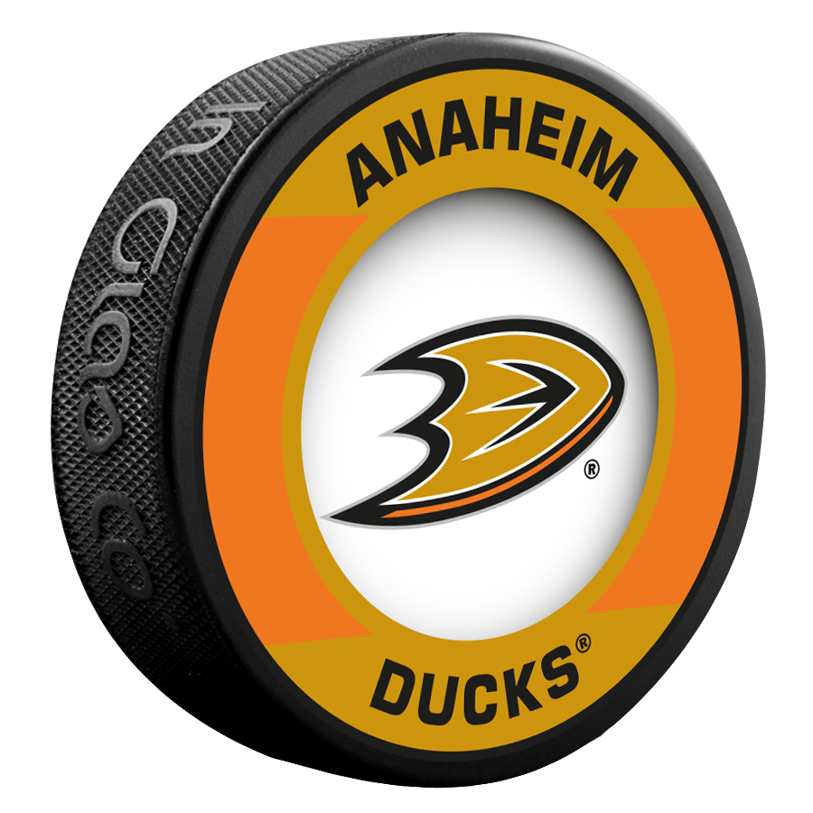 Puk Anaheim Ducks NHL Retro