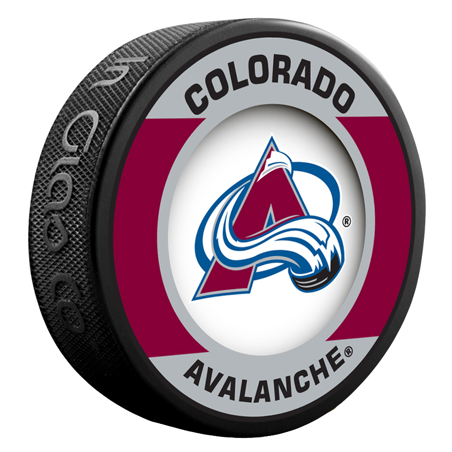 Puk Colorado Avalanche NHL Retro