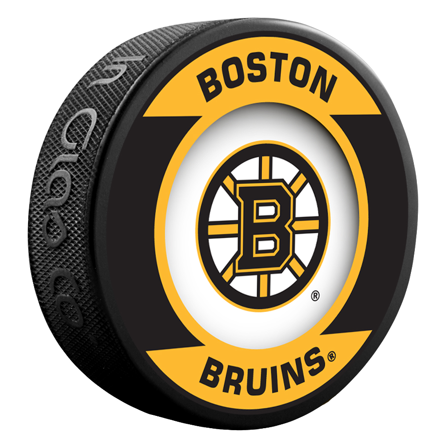 Puk Boston Bruins NHL Retro