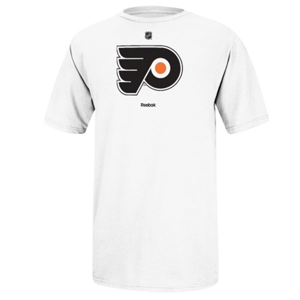Reebok Tričko - Primary Logo - Philadelphia Flyers - bílé Velikost: XL