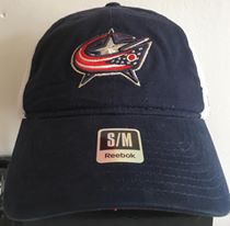 Reebok Kšiltovka Columbus Blue Jackets NHL 2010 Premiere Stockholm Velikost: S/M