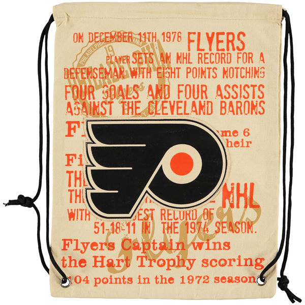 FOCO Vak Philadelphia Flyers NHL Historic Canvas Drawstring