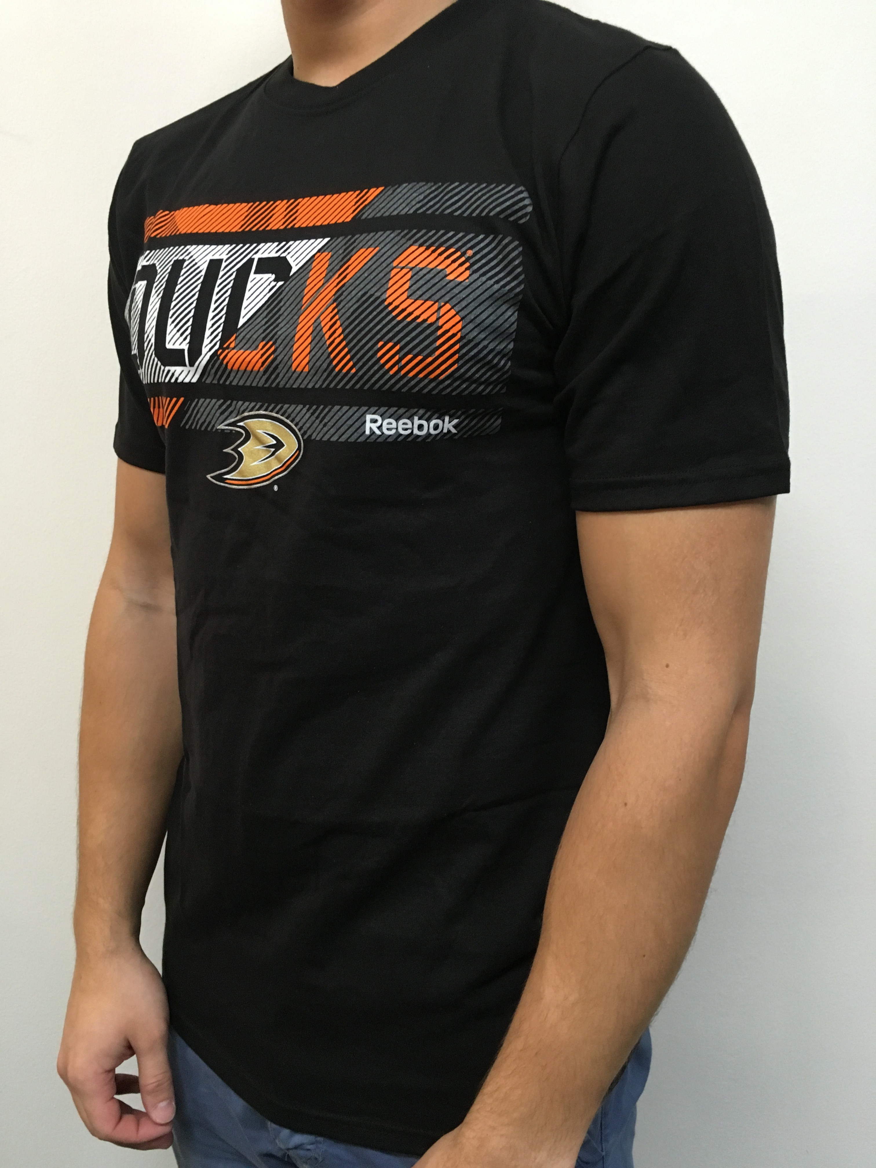 Levně Pánské tričko Anaheim Ducks NHL Freeze Stripe Distribuce: EU,