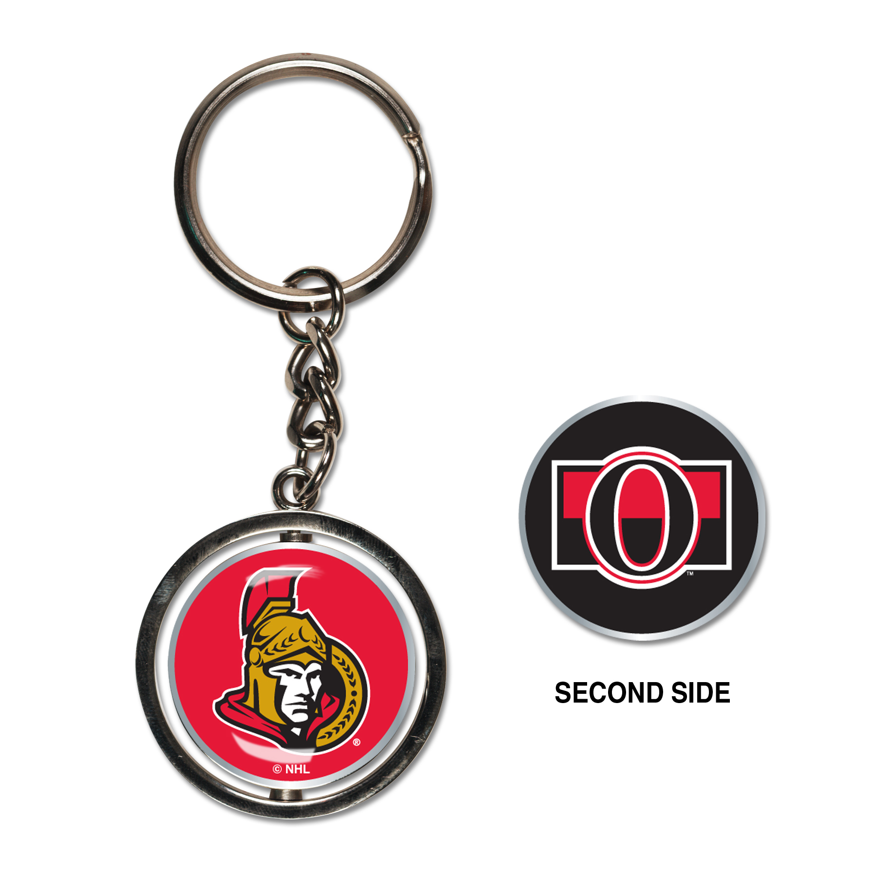 Levně Přívěšek Ottawa Senators NHL Spinner Keychain