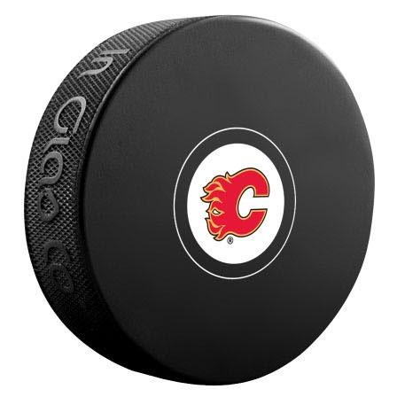 Levně Podpisový puk Calgary Flames NHL Autograph