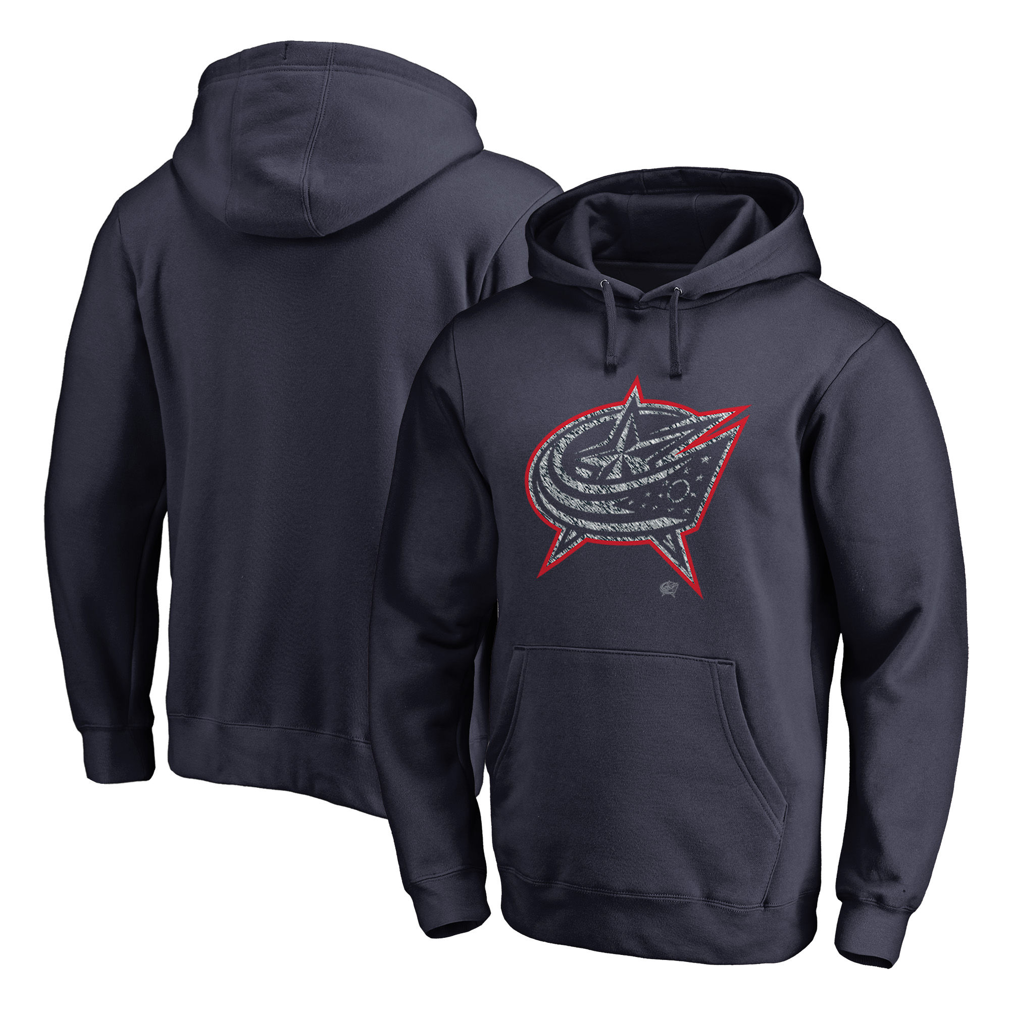 Pánská mikina Columbus Blue Jackets NHL Static Logo Distribuce: USA, Velikost: M