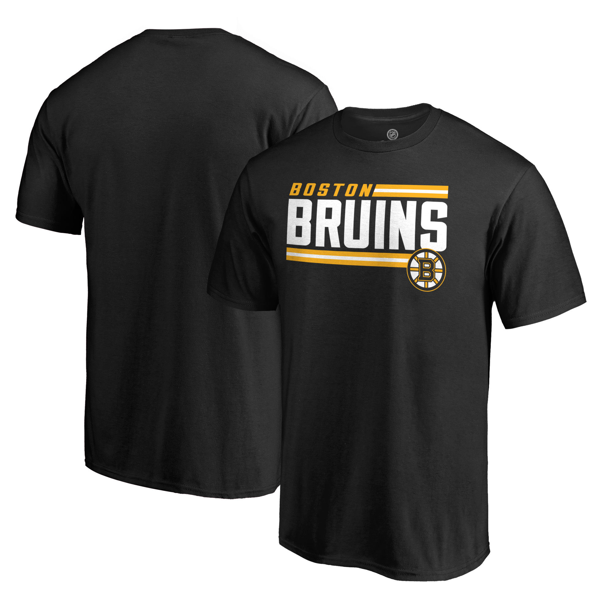 Levně Pánské tričko Boston Bruins NHL Iconic Collection On Side Stripe