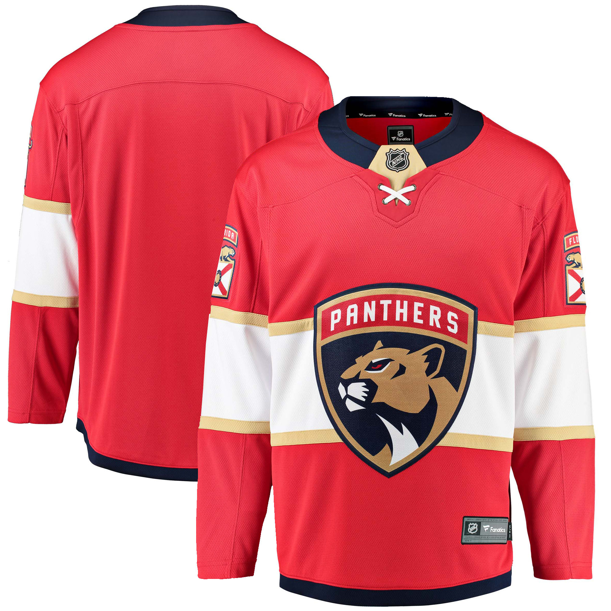 Pánský dres Florida Panthers NHL Breakaway Home Jersey Velikost: XS