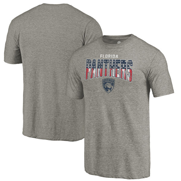 Pánské tričko Florida Panthers NHL Freedom Tri-Blend Velikost: M