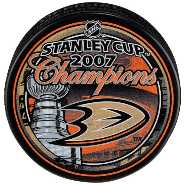 Fanatics Puk Anaheim Ducks 2007 Stanley Cup Champions