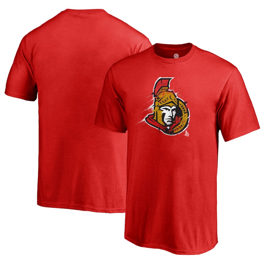 Levně Dětské tričko Ottawa Senators NHL Splatter Logo