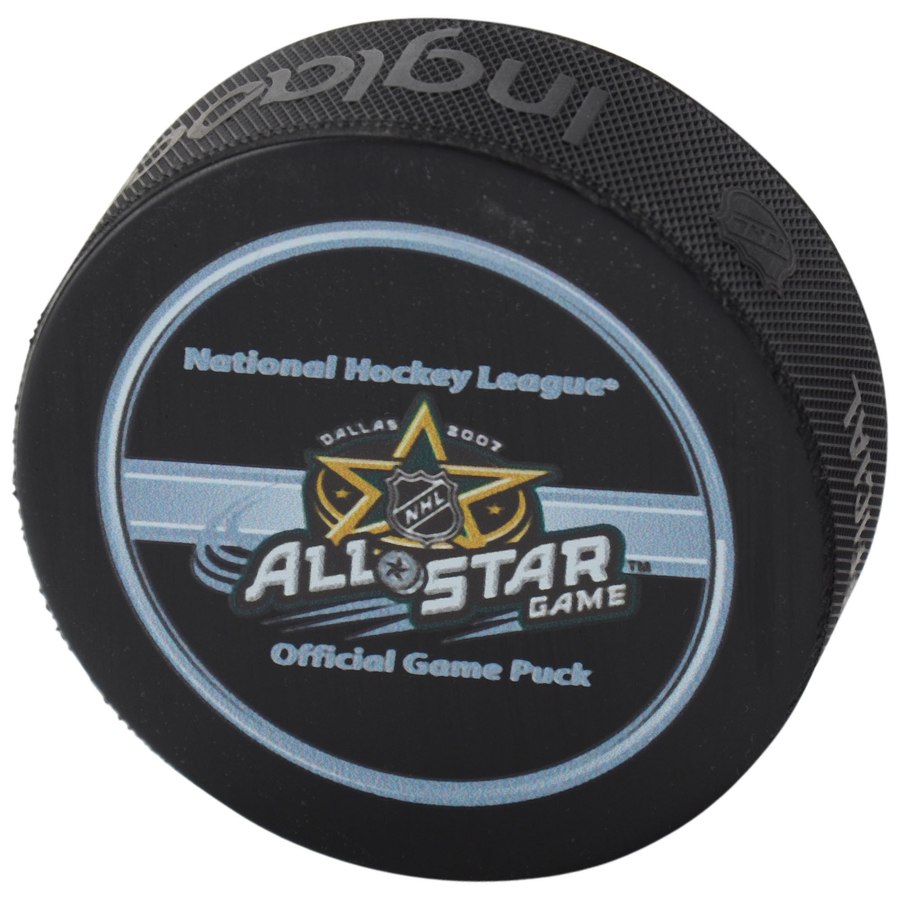 Inglasco / Sherwood Puk 2007 NHL All-Star Game Official Game Puck