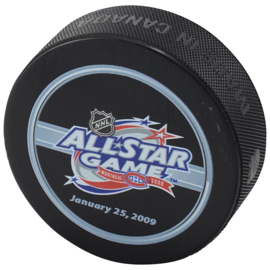 Inglasco / Sherwood Puk 2009 NHL All-Star Game Official Game Puck