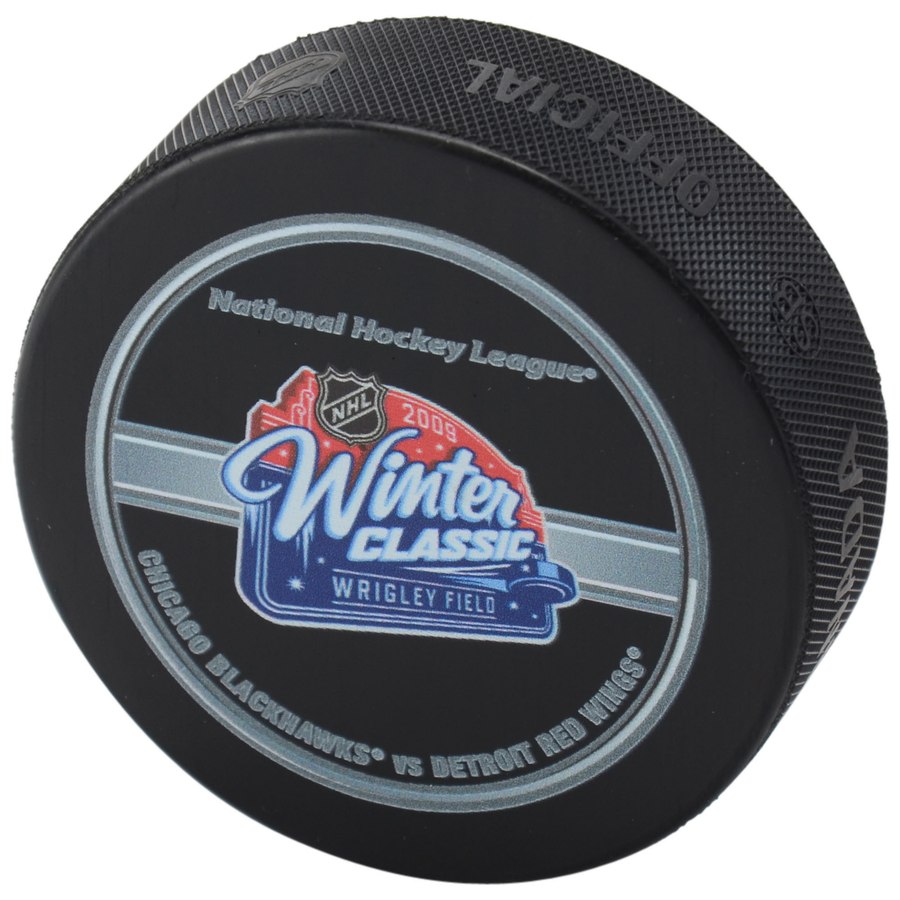 Inglasco / Sherwood Puk 2009 NHL Winter Classic Official Game Puck