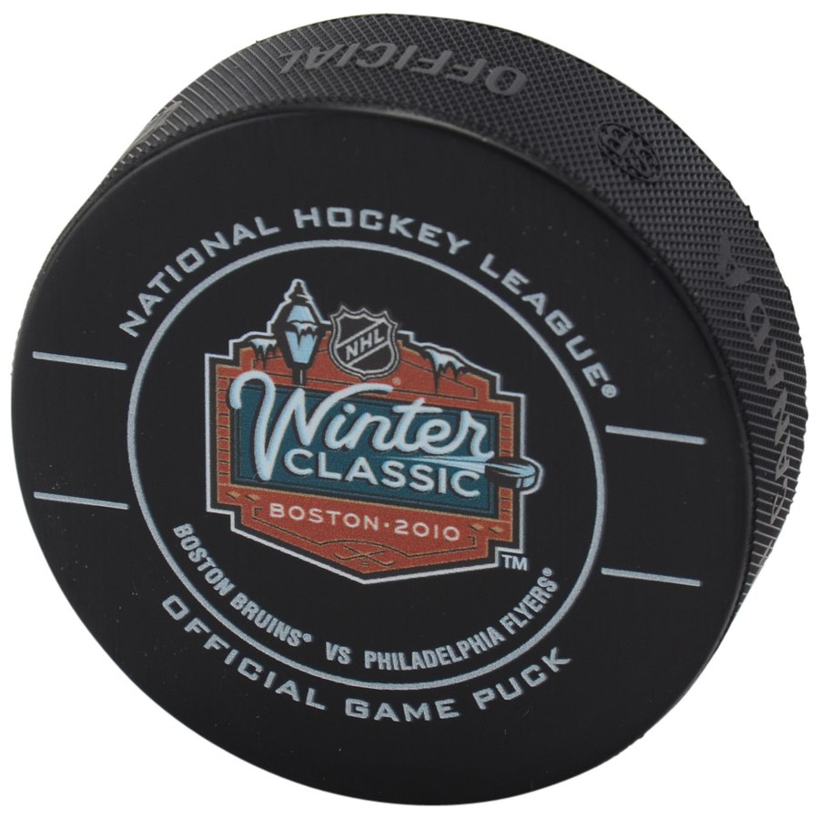 Inglasco / Sherwood Puk 2010 NHL Winter Classic Official Game Puck