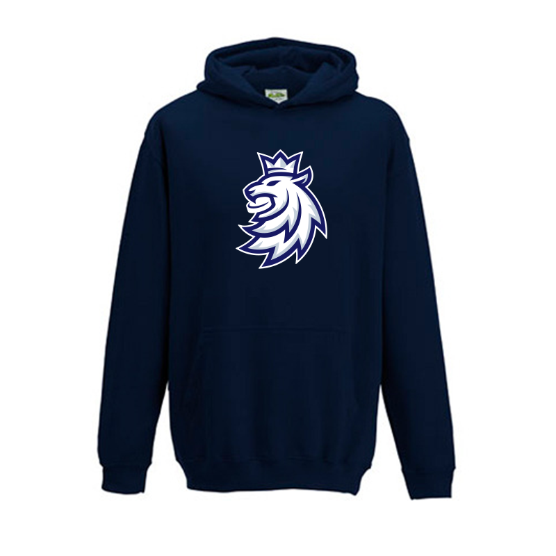 Levně Dětská Mikina klokanka logo lev ČH navy