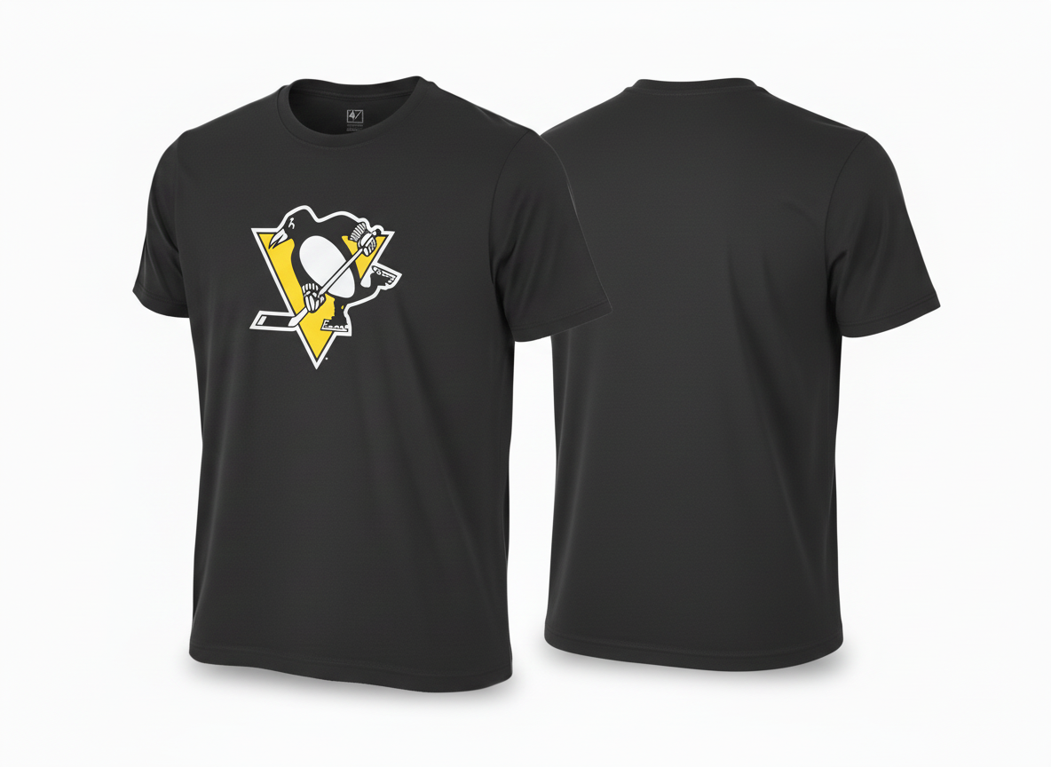 Levně Pánské tričko Pittsburgh Penguins NHL '47 SPLITTER Tee