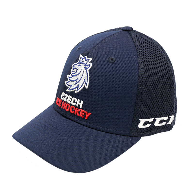 CCM Kšiltovka Czech Ice Hockey Team Logo Lev Structured Flex Velikost: S/M