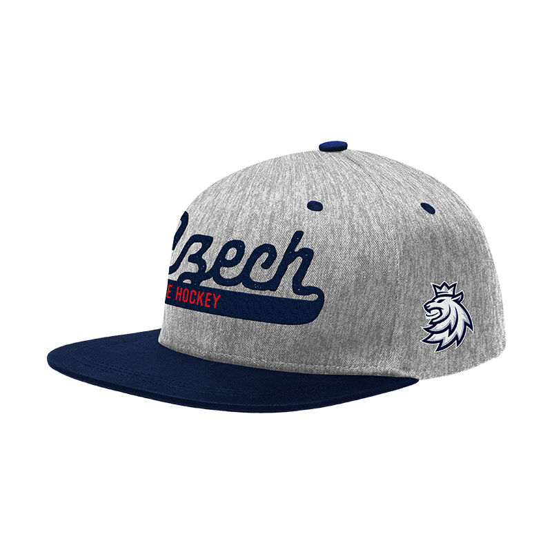 CCM Kšiltovka Czech Ice Hockey Team Logo Lev Snapback Grey