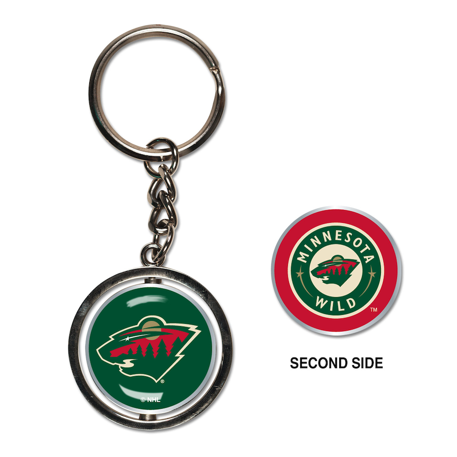 Levně Přívěšek Minnesota Wild NHL Spinner Key Ring