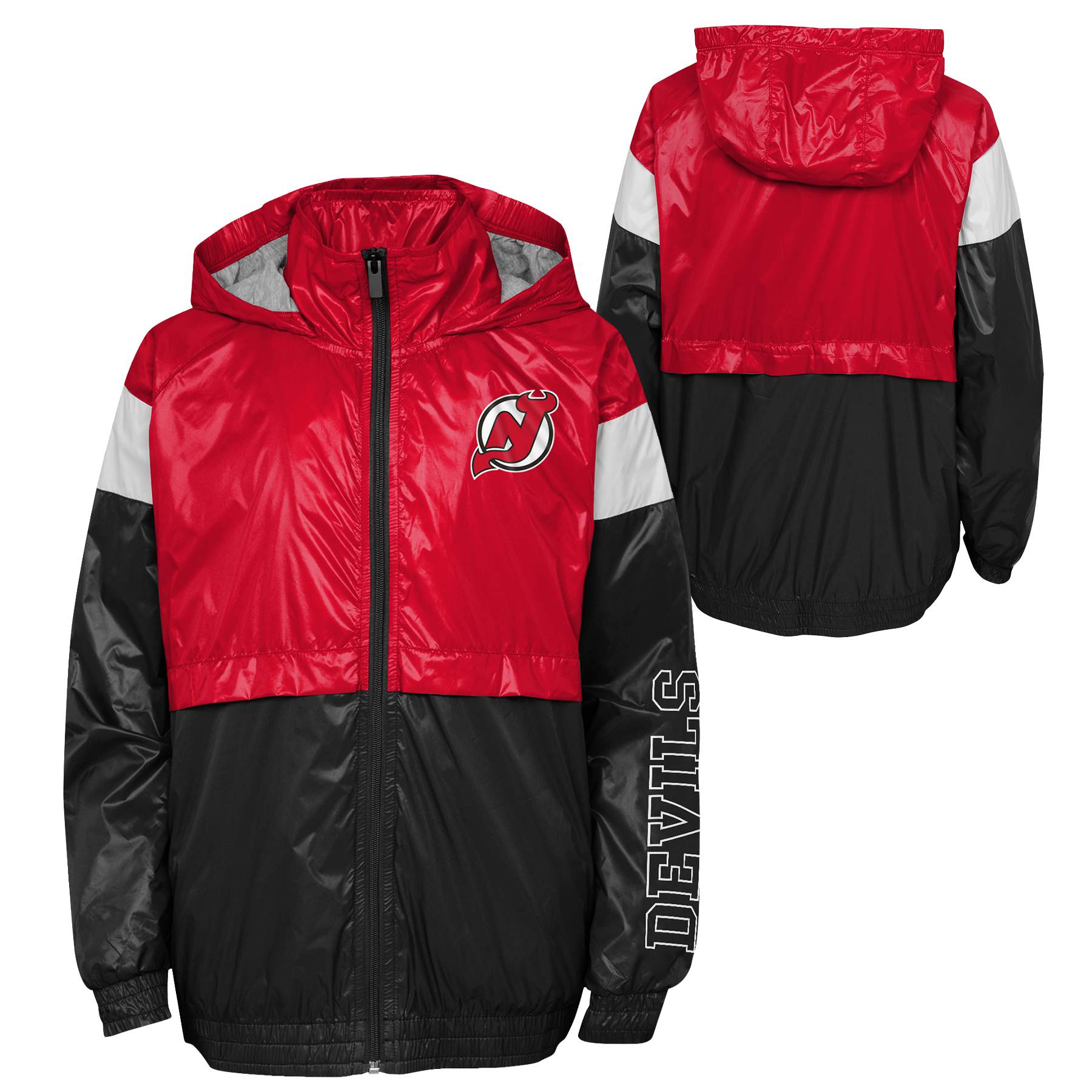 Levně Dětská bunda New Jersey Devils NHL Goal Line Stance Full-Zip Windbreaker