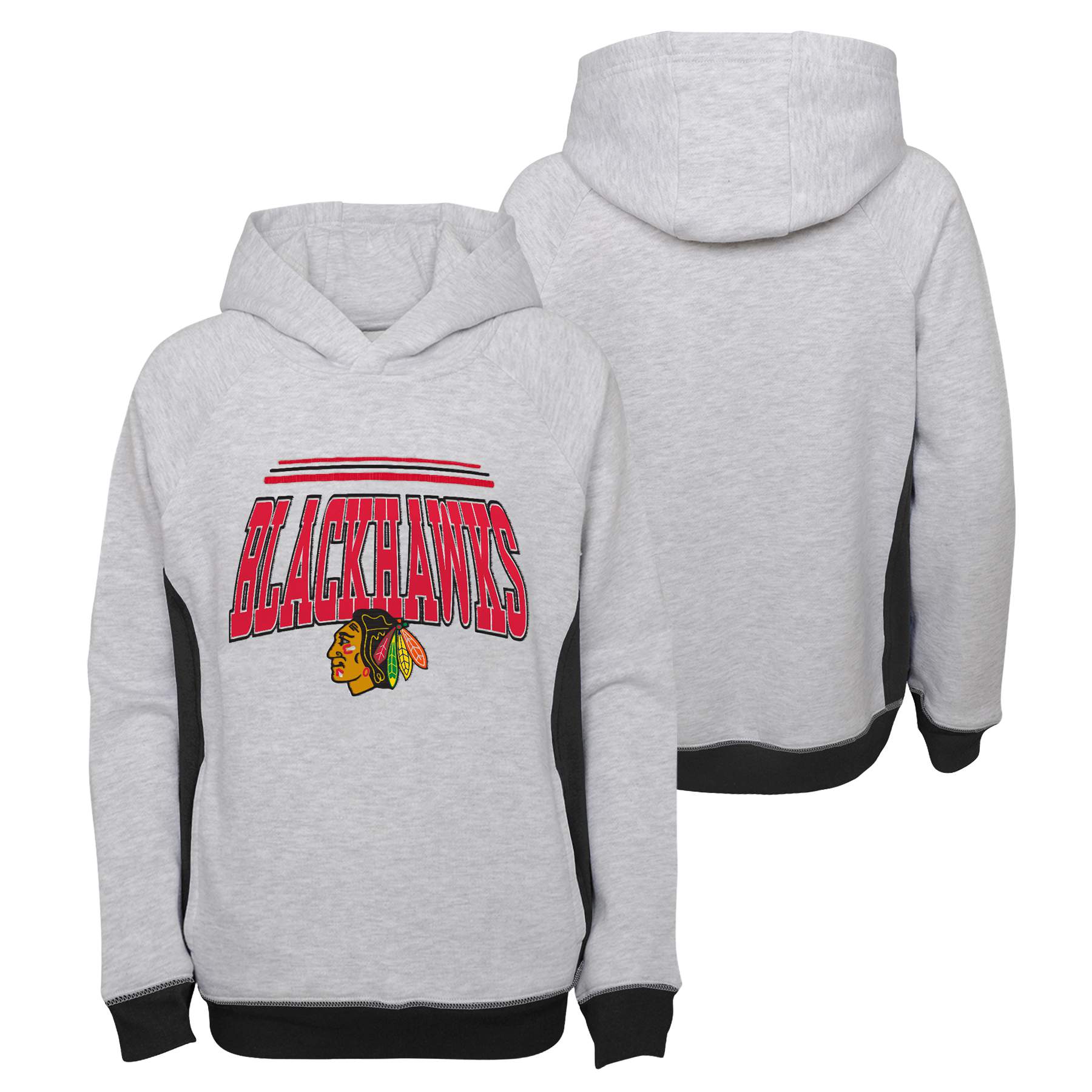 Levně Dětská mikina Chicago Blackhawks NHL Power Play Raglan Pullover