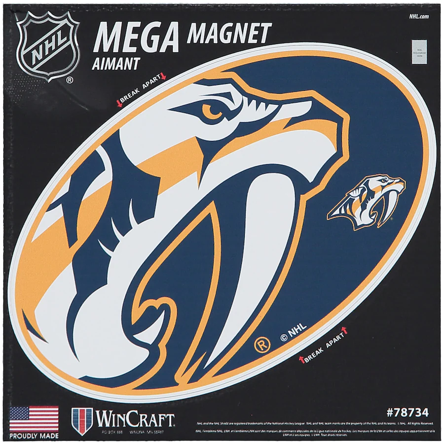 Magnet Nashville Predators NHL Big Logo