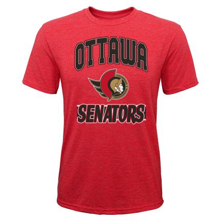 Outerstuff Dětské tričko Ottawa Senators All Time Great Triblend Velikost: Dětské L (13 - 14 let)