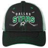 Dětská kšiltovka Dallas Stars Core Lockup Trucker Snapback