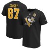 Pánské tričko Sidney Crosby Pittsburgh Penguins NHL Iconic Name & Number Graphic