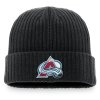 Pánská zimní čepice Colorado Avalanche NHL Core Cuffed Knit Black