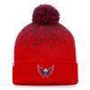 Pánská zimní čepice Washington Capitals NHL Iconic Gradiant Beanie Cuff with Pom Athletic Red-Athletic Navy