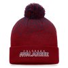 Pánská zimní čepice Colorado Avalanche NHL Iconic Gradiant Beanie Cuff with Pom Dark Garnet-Athletic Navy