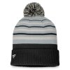 Pánská zimní čepice Los Angeles Kings NHL True Classic Beanie with Pom Black-Stone Gray